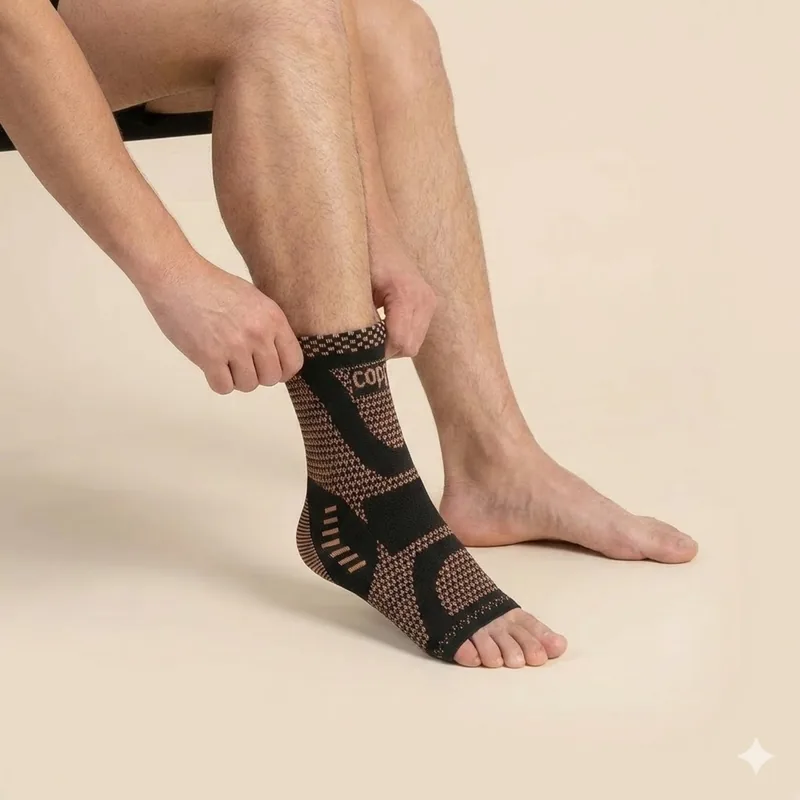 Step 2 — slip them on